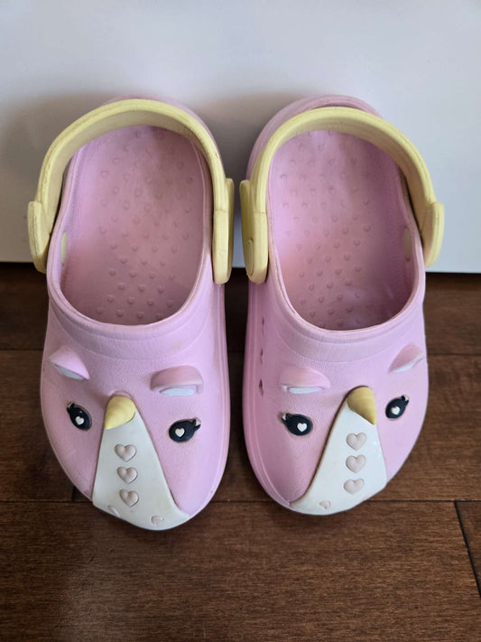 Little kid girls' Unicorn clog sandals, Shoes 8 (Toddler:2-4yr)