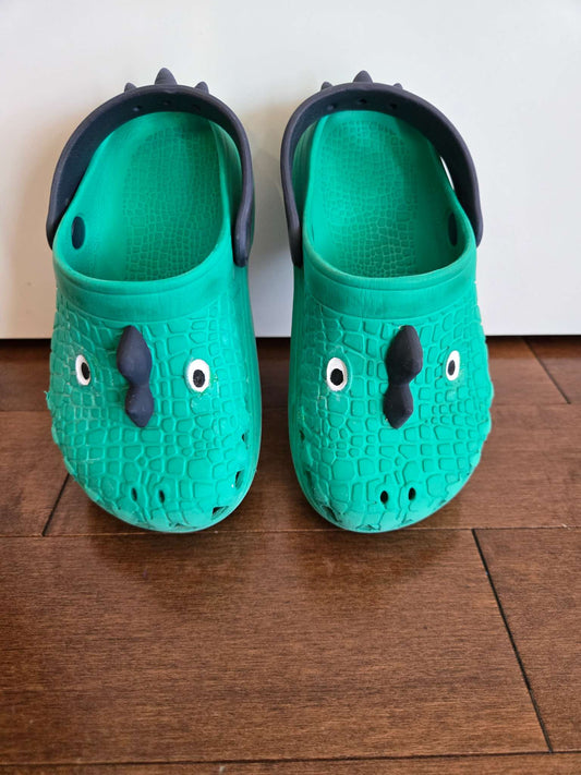 Little kid boys' Dino clog sandal, Shoes 10 (Toddler:2-4yr)