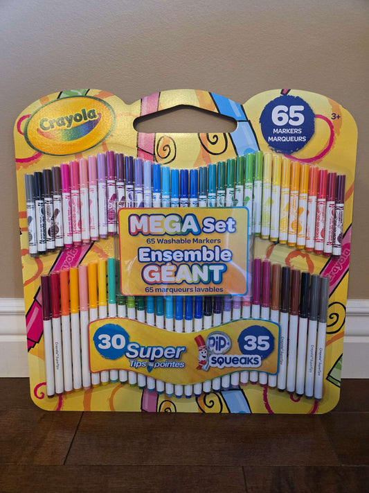 Crayola Mega Set 65 washable markers