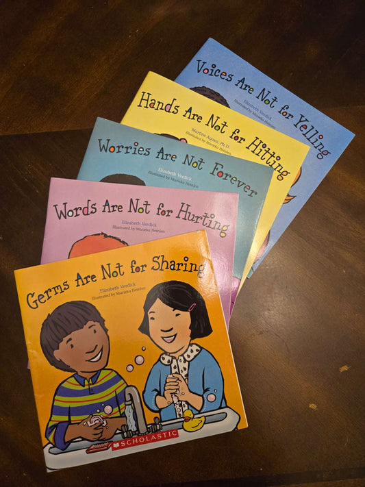 Best Behaviour series - pack of 5 paperback books (retails for $30)