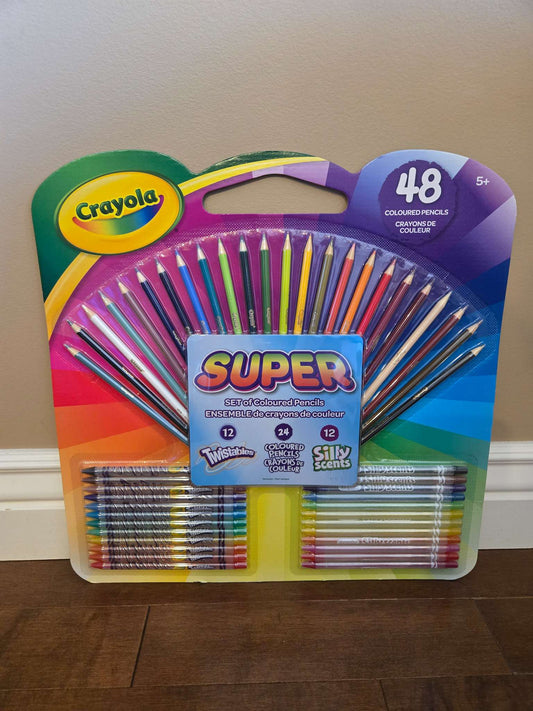 Crayola Super Set of coloured pencils