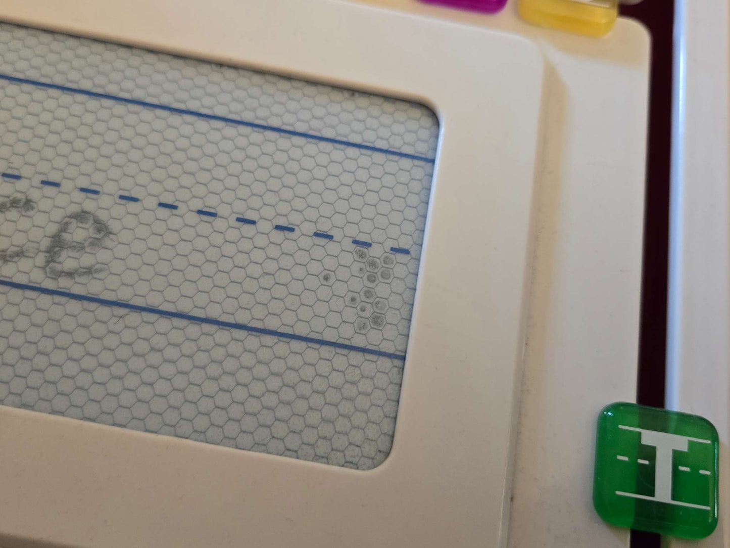 Fisher-Price Learning Alphabet slide writer and magnetic drawing tablet (retails for $30)