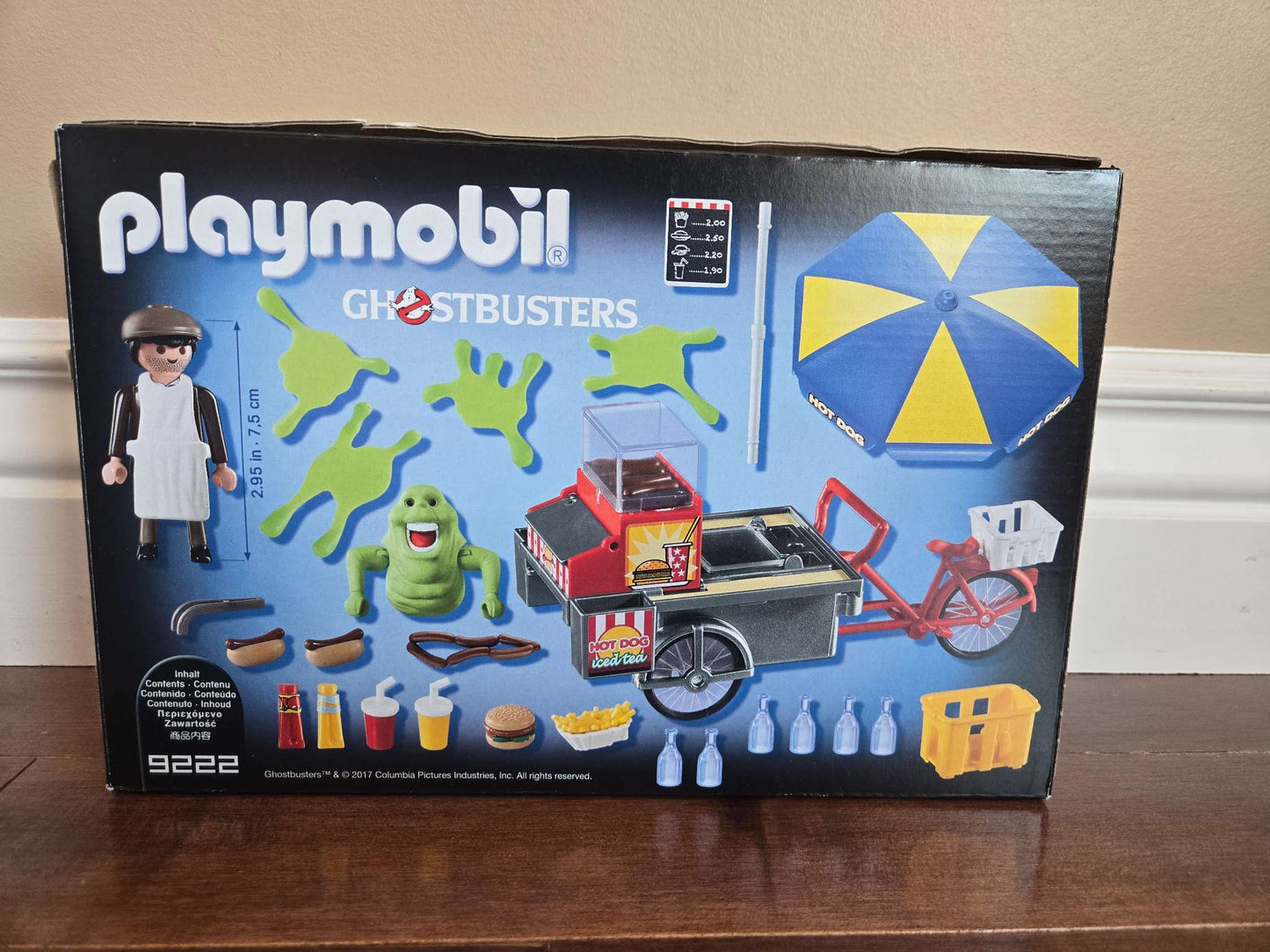 Playmobil 9222 Slimer with Hot Dog Stand