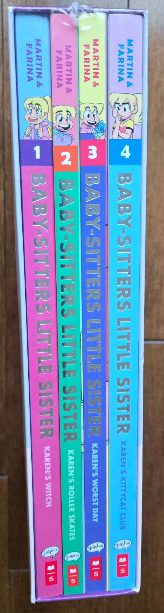 Baby-Sitters Little Sister 4-book pack (graphic novel edition)