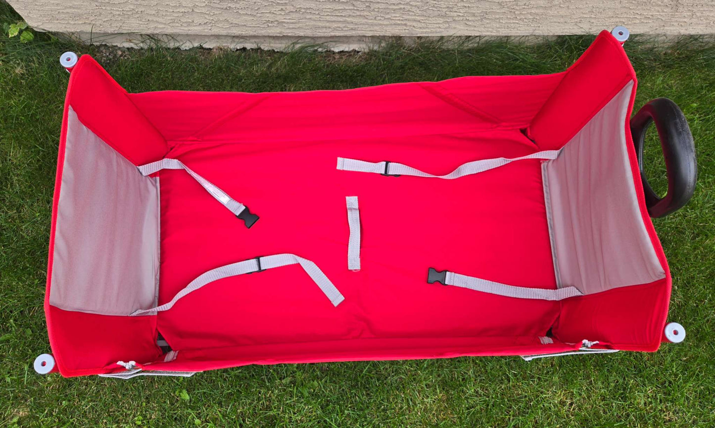 Radio Flyer 3-in-1 Easy Folding Wagon with Canopy (retails new for $129.99)