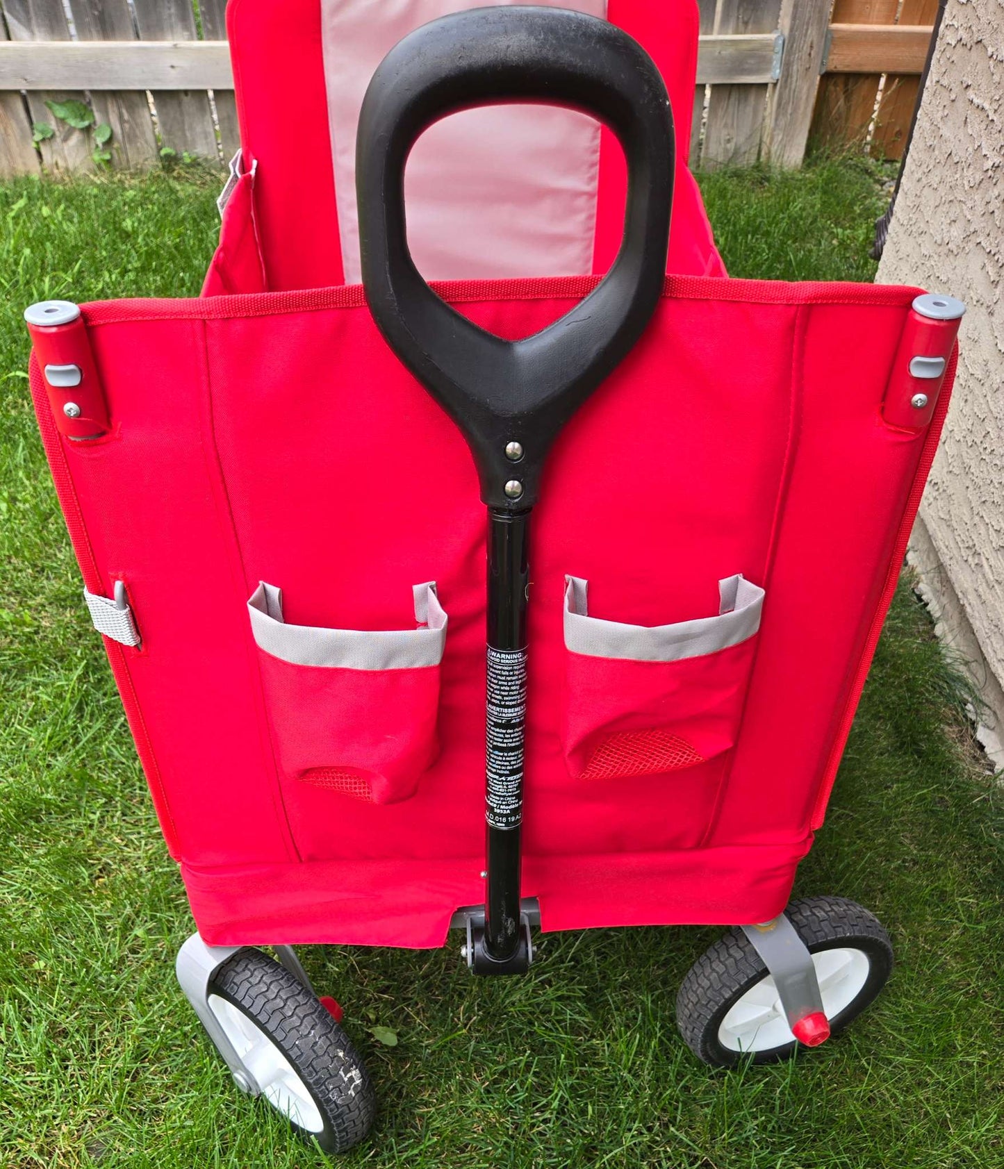 Radio Flyer 3-in-1 Easy Folding Wagon with Canopy (retails new for $129.99)