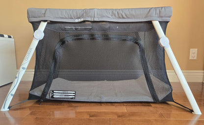 Guava Family "Lotus" Travel Crib + Guava Family fitted crib sheet  (together retail for approx. $325 USD)