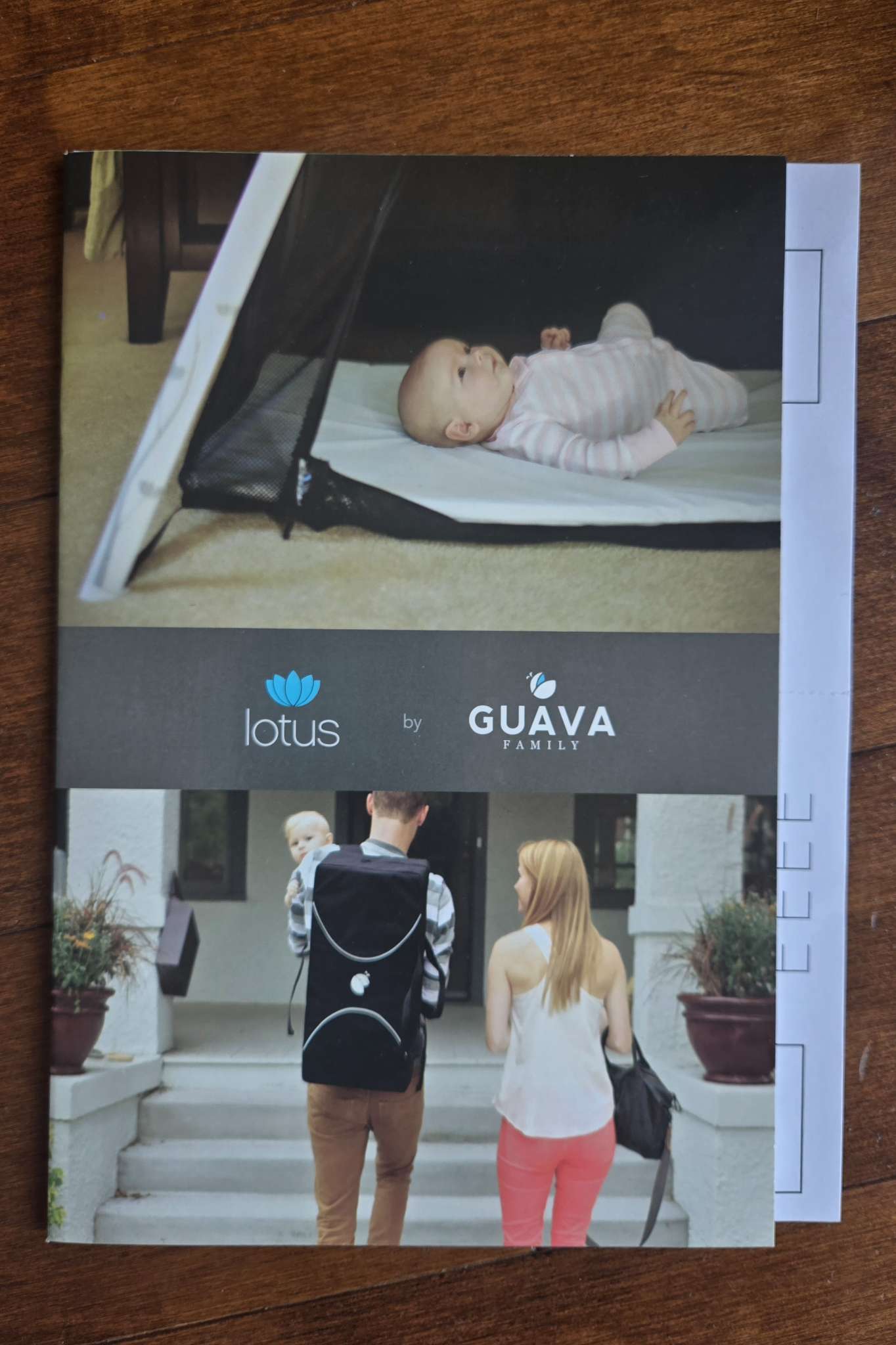 Guava Family "Lotus" Travel Crib + Guava Family fitted crib sheet  (together retail for approx. $325 USD)
