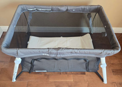 Guava Family "Lotus" Travel Crib + Guava Family fitted crib sheet  (together retail for approx. $325 USD)