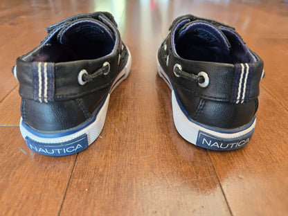 Nautica river boat shoes for toddler boys (toddler size 8), Shoes 8 (Toddler:2-4yr)