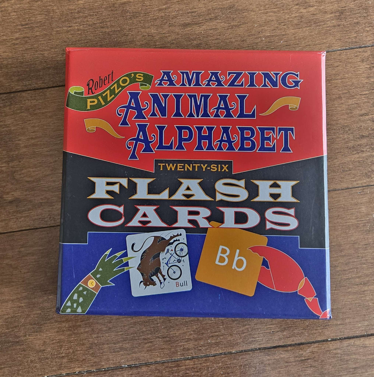 Robert Pizzo's Amazing Animal Alphabet flash cards (retails for approx. $30)