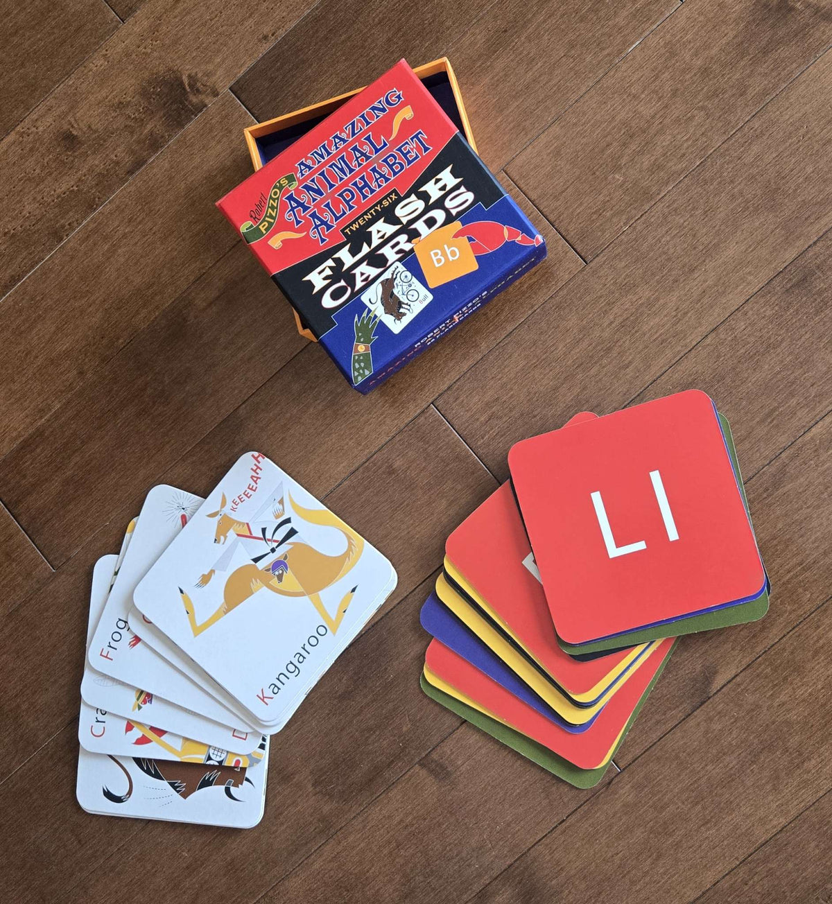 Robert Pizzo's Amazing Animal Alphabet flash cards (retails for approx. $30)