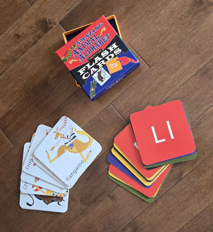 Robert Pizzo's Amazing Animal Alphabet flash cards (retails for approx. $30)