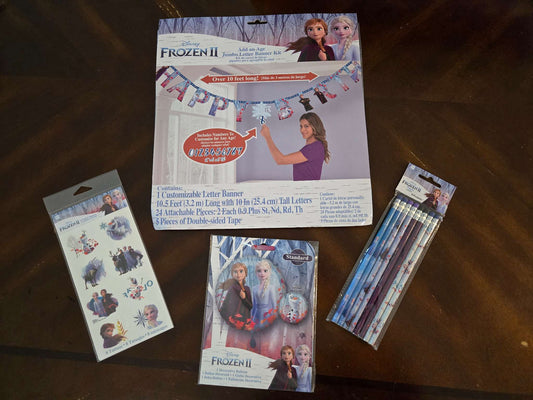 Frozen 2 party supplies