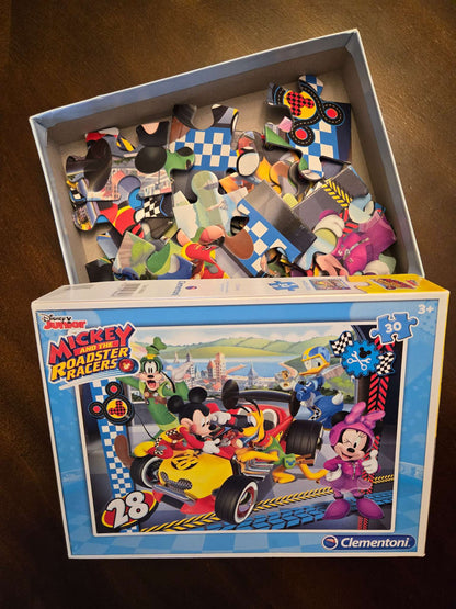 Mickey Mouse puzzle bundle (3 puzzles)