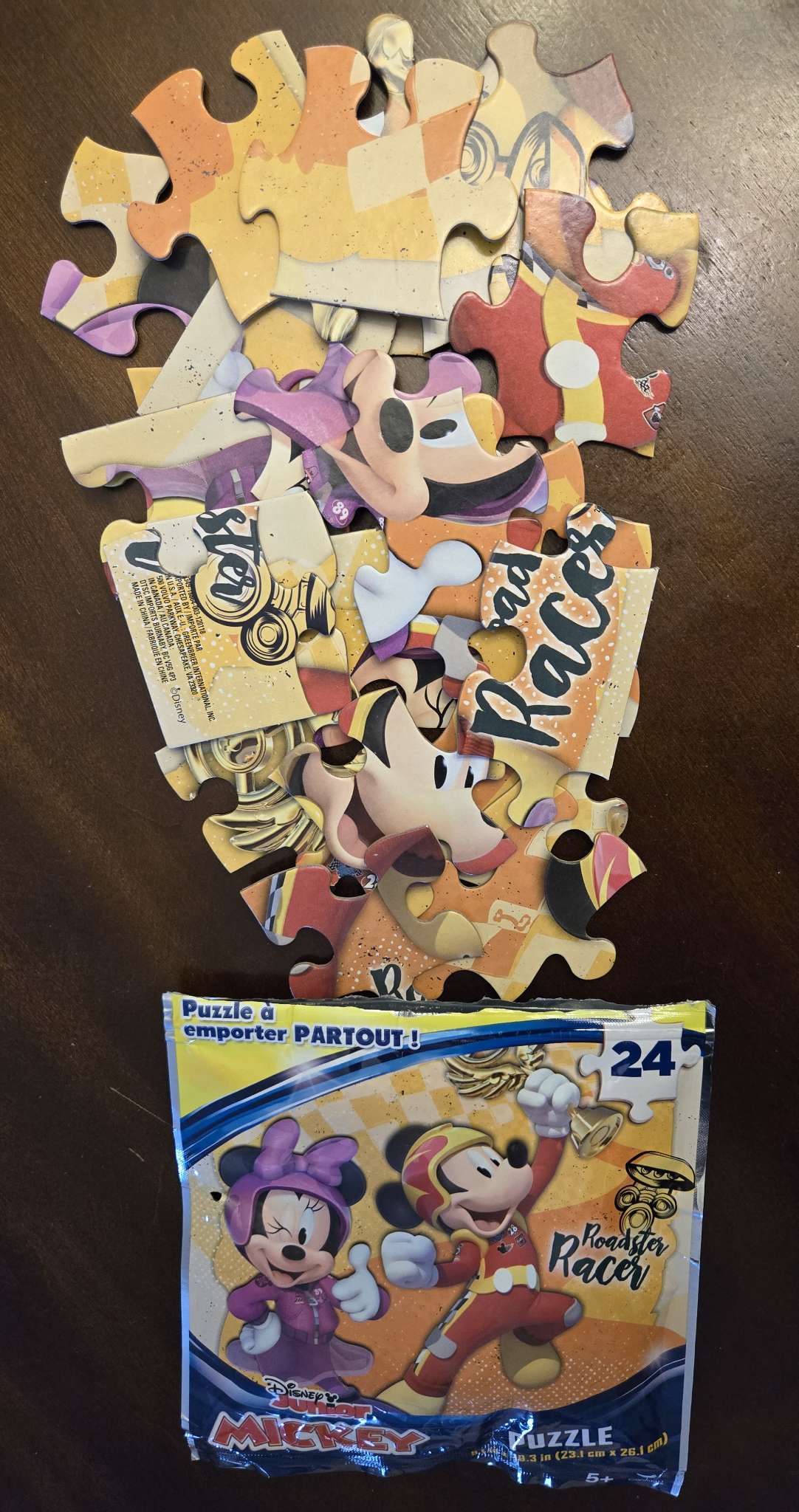Mickey Mouse puzzle bundle (3 puzzles)