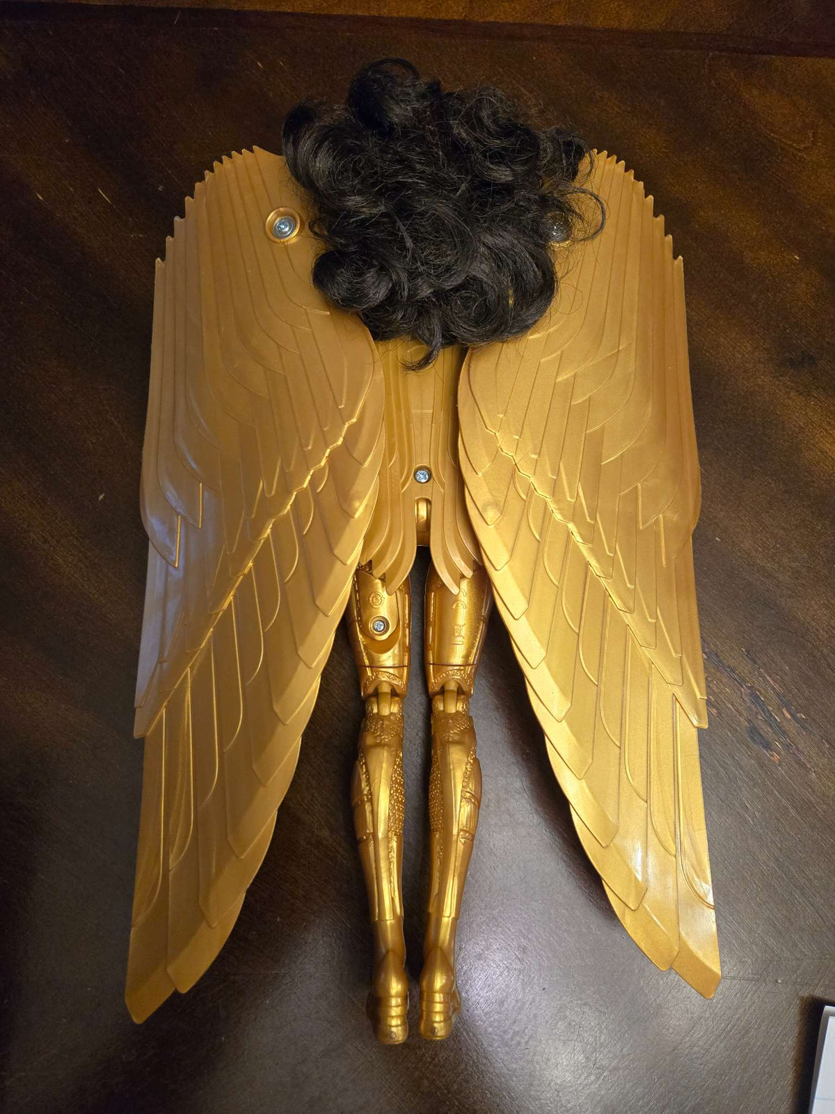 light up Wonder Woman 1984 12" action figure in golden armor (RRP $35)