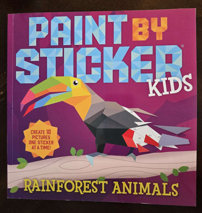 Sticker-by-number books (set of 3) - RRP $33 in total