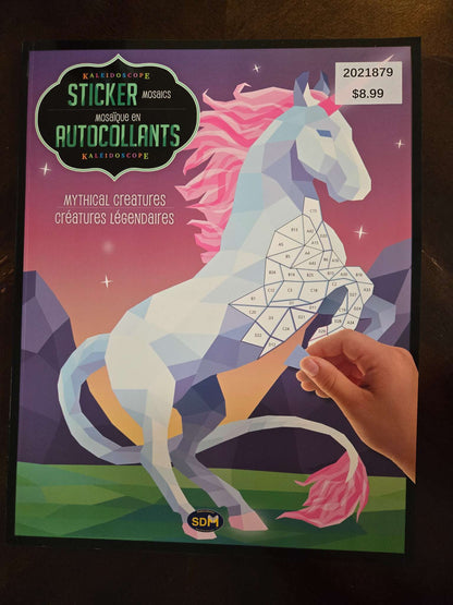 Sticker-by-number books (set of 3) - RRP $33 in total