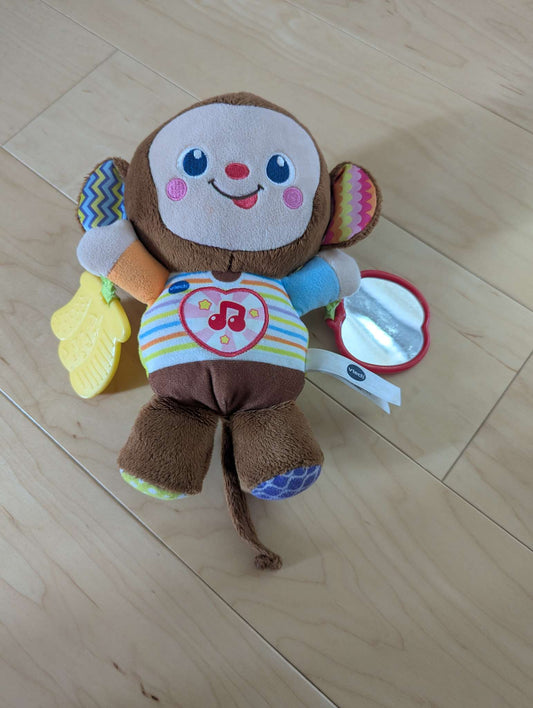 Car seat multi texture sound toy