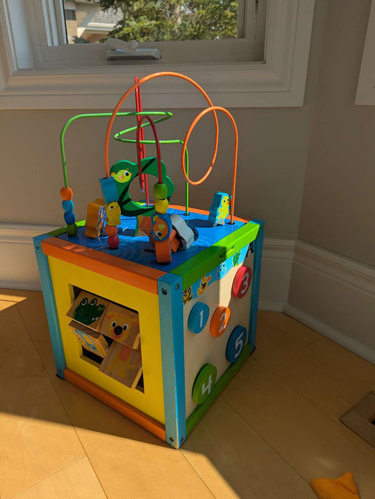 Baby / Toddler developmental cube