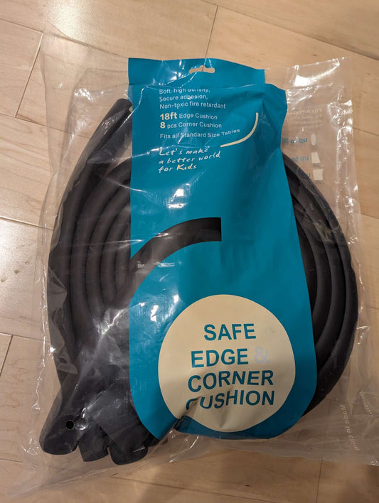 Safe edging for baby proofing