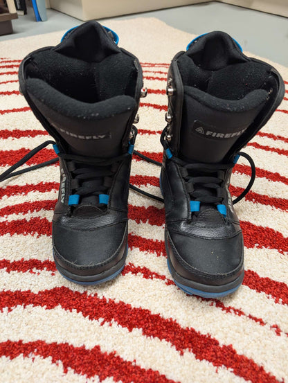 Firefly snowboarding boots size mondo 22 , Shoes 4 (Big Kids:8–12yr)