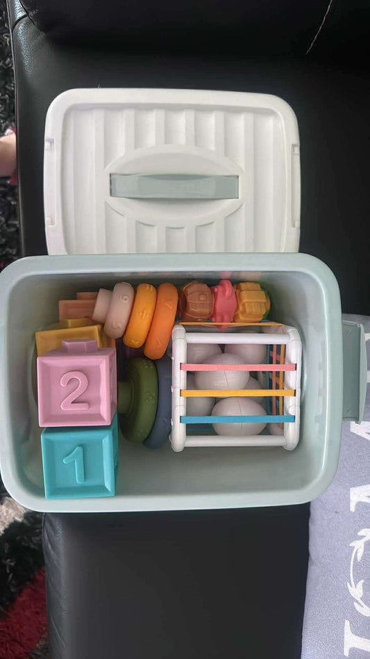blocks and stacking toy