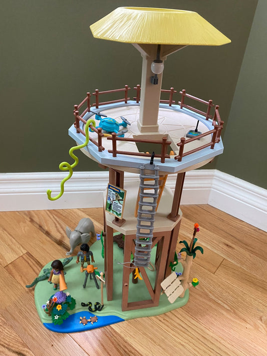 Playmobil Willtopia Research Tower with Compass