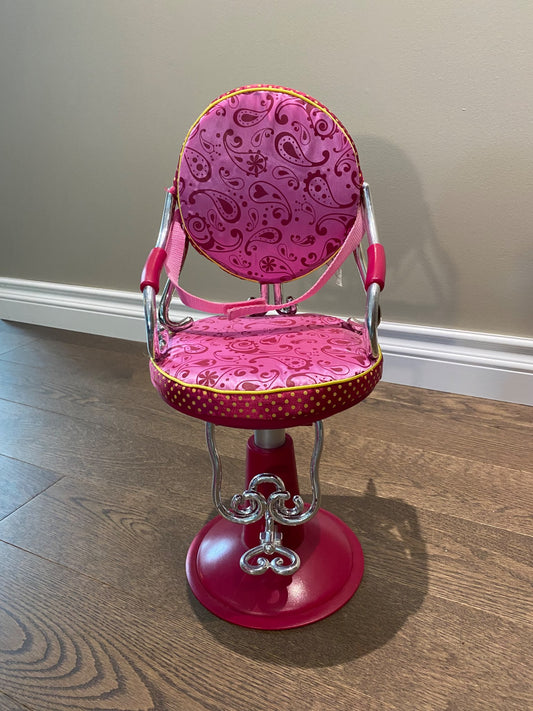 Our Generation Sitting Pretty Salon Chair (doll haircut chair)