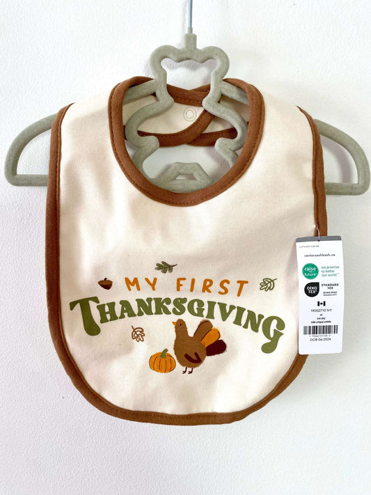 First Thanksgiving Bib