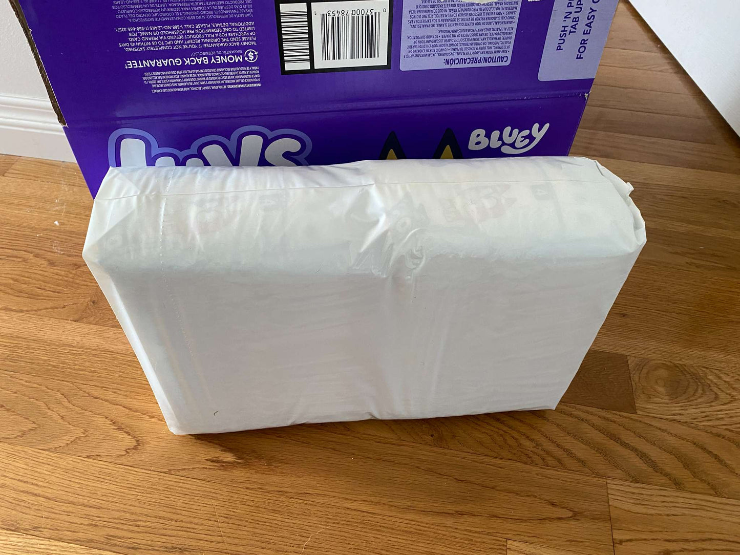 Luvs Size 4 Diaper Sleeve