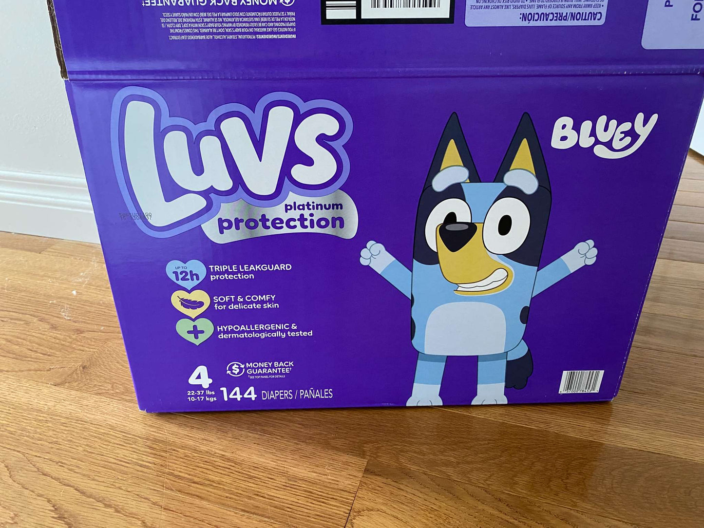 Luvs Size 4 Diaper Sleeve