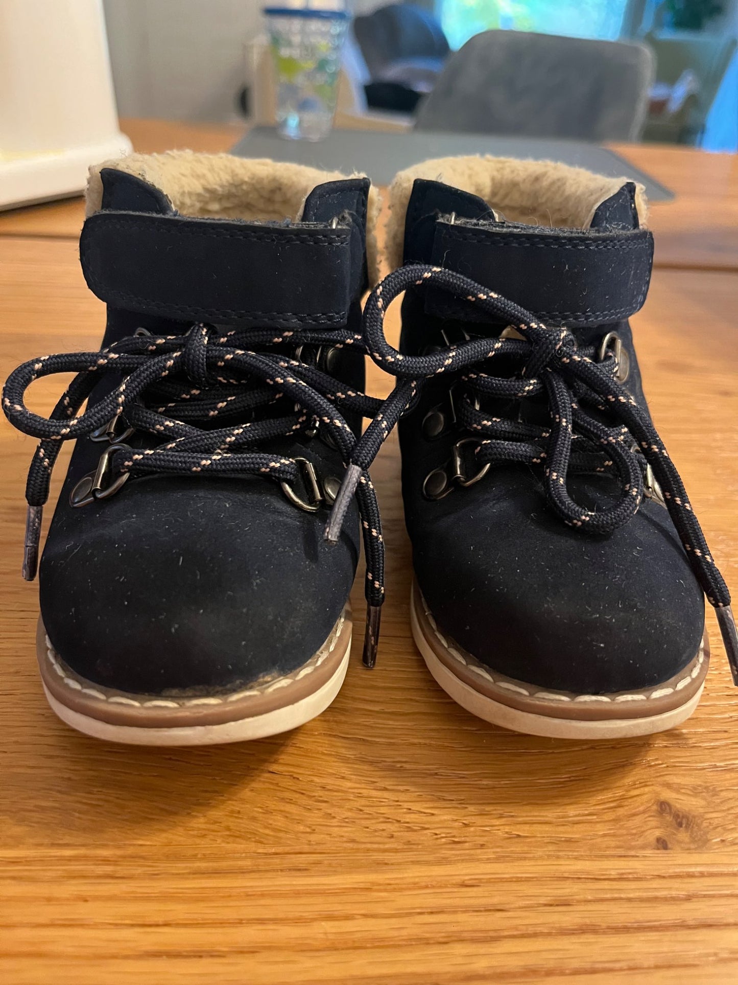 Navy Fall Boots, Shoes 7 (Walkers:12-24 mth)