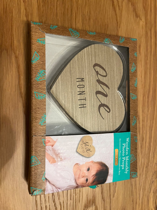 Monthly Milestone Hearts