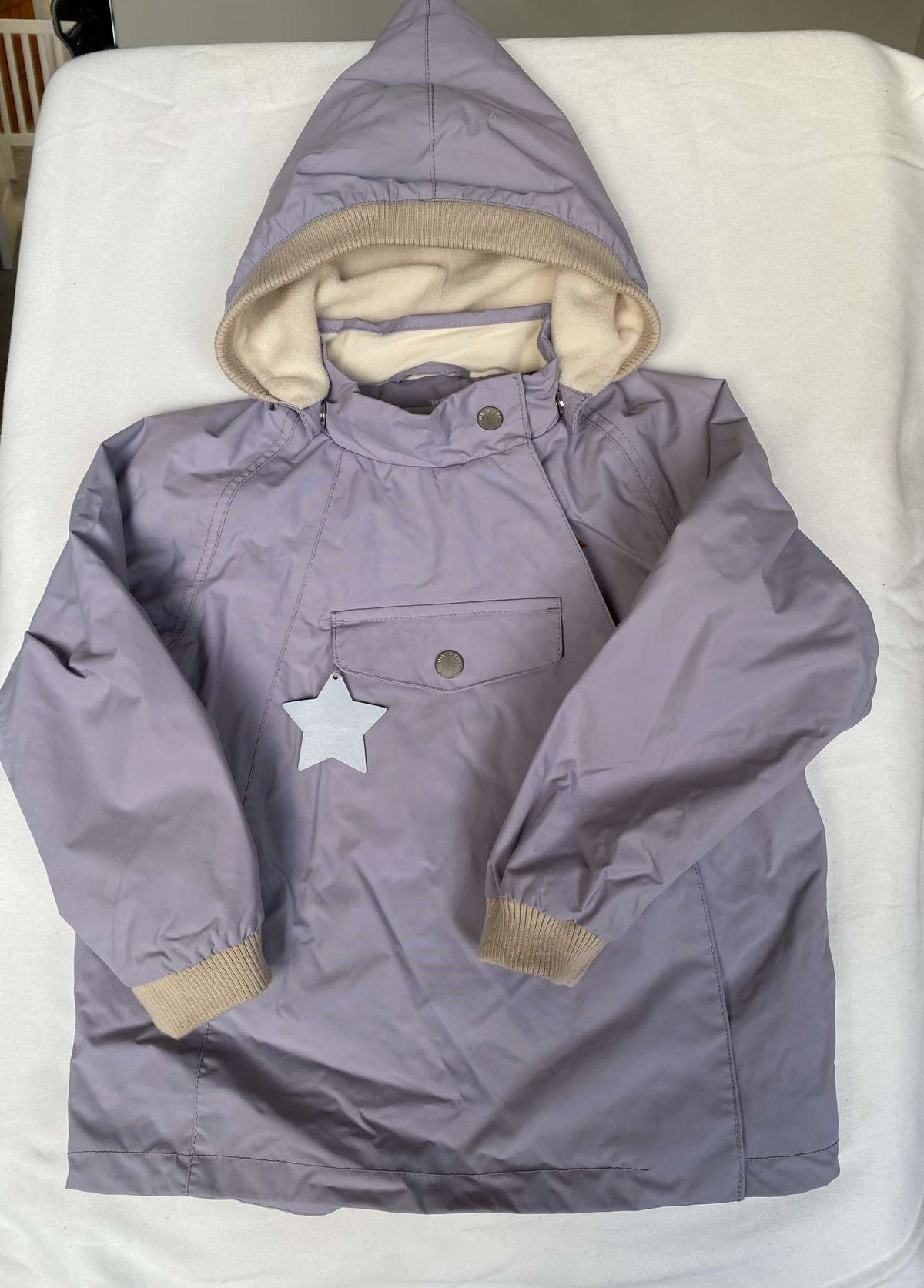 Mini A Ture Matwai WAI FLEECE LINED SPRING JACKET Minimal Lilac NWT MSRP $180, Kids 6/6X
