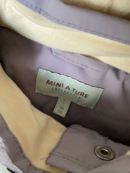Mini A Ture Matwai WAI FLEECE LINED SPRING JACKET Minimal Lilac NWT MSRP $180, Kids 6/6X
