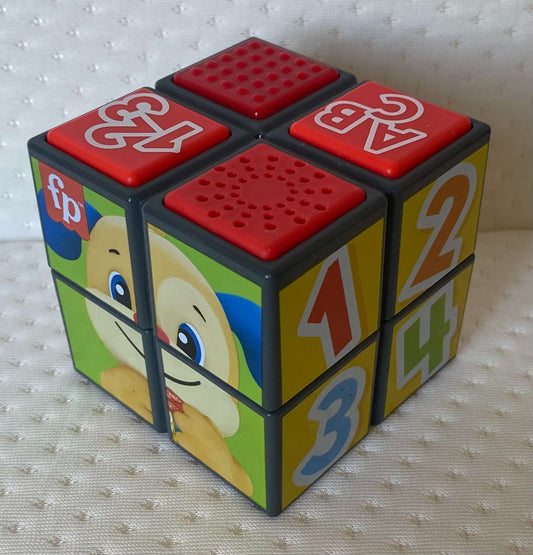 Fisher-Price Laugh & Learn Puppy's Activity Cube NWOT