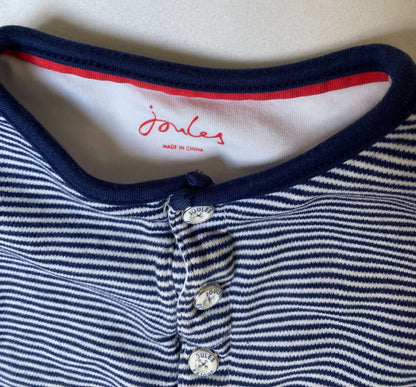 Joules L/S striped body suit with tractor Sz 18-24mth (MSRP $65), Kids 24 Month (18-24M)