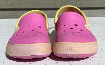 Pink Crocs Kids Crocband Clogs Sz 8/9 (MSRP $55), Shoes 8 (Toddler:2-4yr)