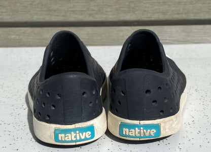Navy Native Jefferson Slip Ons Sz 8 (MSRP $50), Shoes 8 (Toddler:2-4yr)