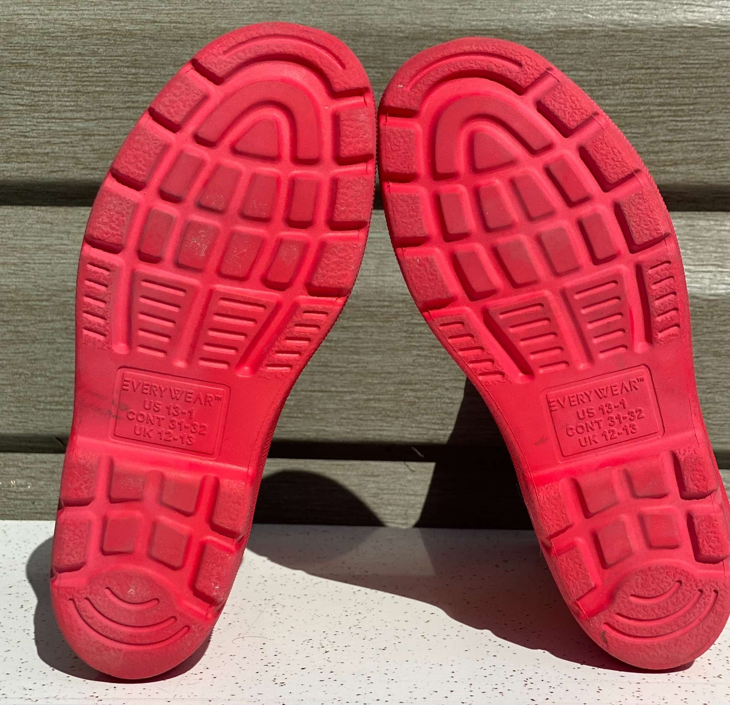 Red Totes Kids Everywear Rain Boots Sz 13, Shoes 13 (Kids:4-8yr)