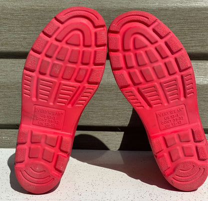 Red Totes Kids Everywear Rain Boots Sz 13, Shoes 13 (Kids:4-8yr)