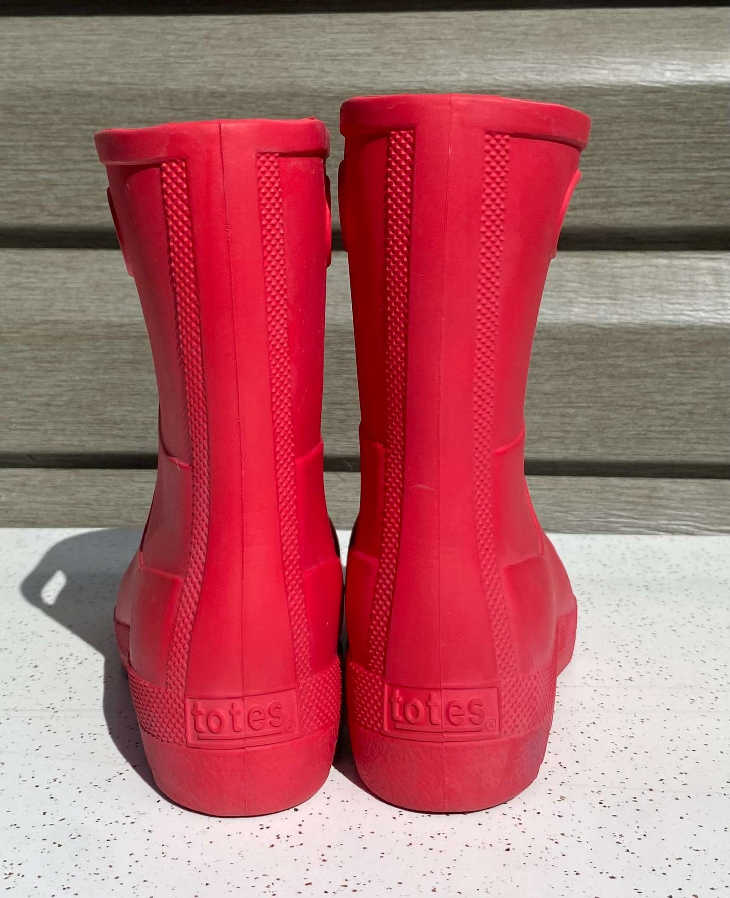 Red Totes Kids Everywear Rain Boots Sz 13, Shoes 13 (Kids:4-8yr)