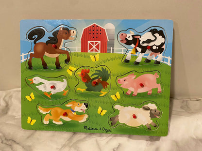 Melissa & Doug On The Farm Sound Puzzle