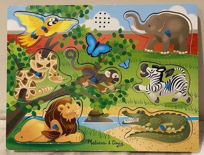 Melissa & Doug At the Zoo Sound Puzzle