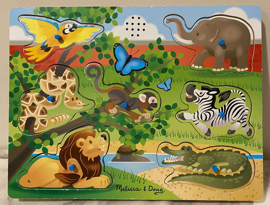 Melissa & Doug At the Zoo Sound Puzzle