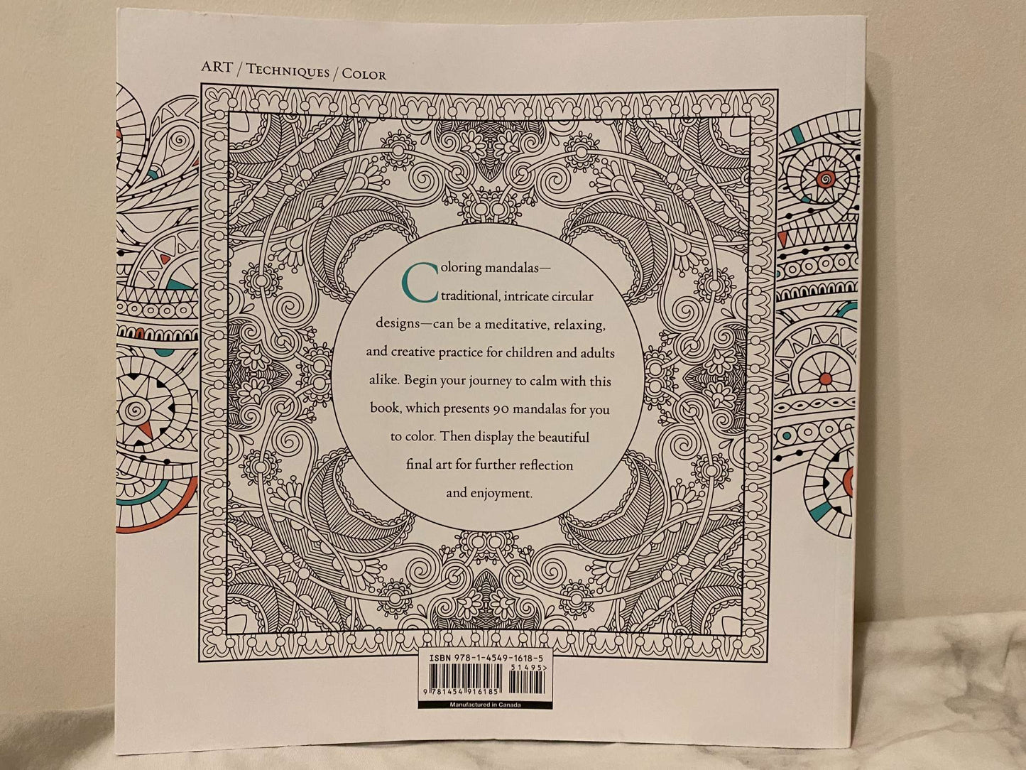 Mandala Meditation Colouring Book NWOT