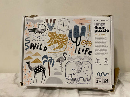 Wee Gallery Wild Life Floor Puzzle (MSRP $48)