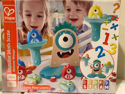 Hape Monster Math Scale (MSRP $45)